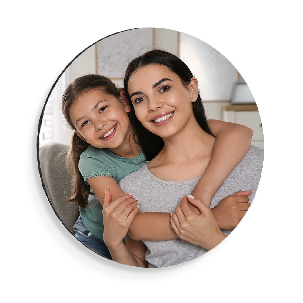 12" Round Metal Print