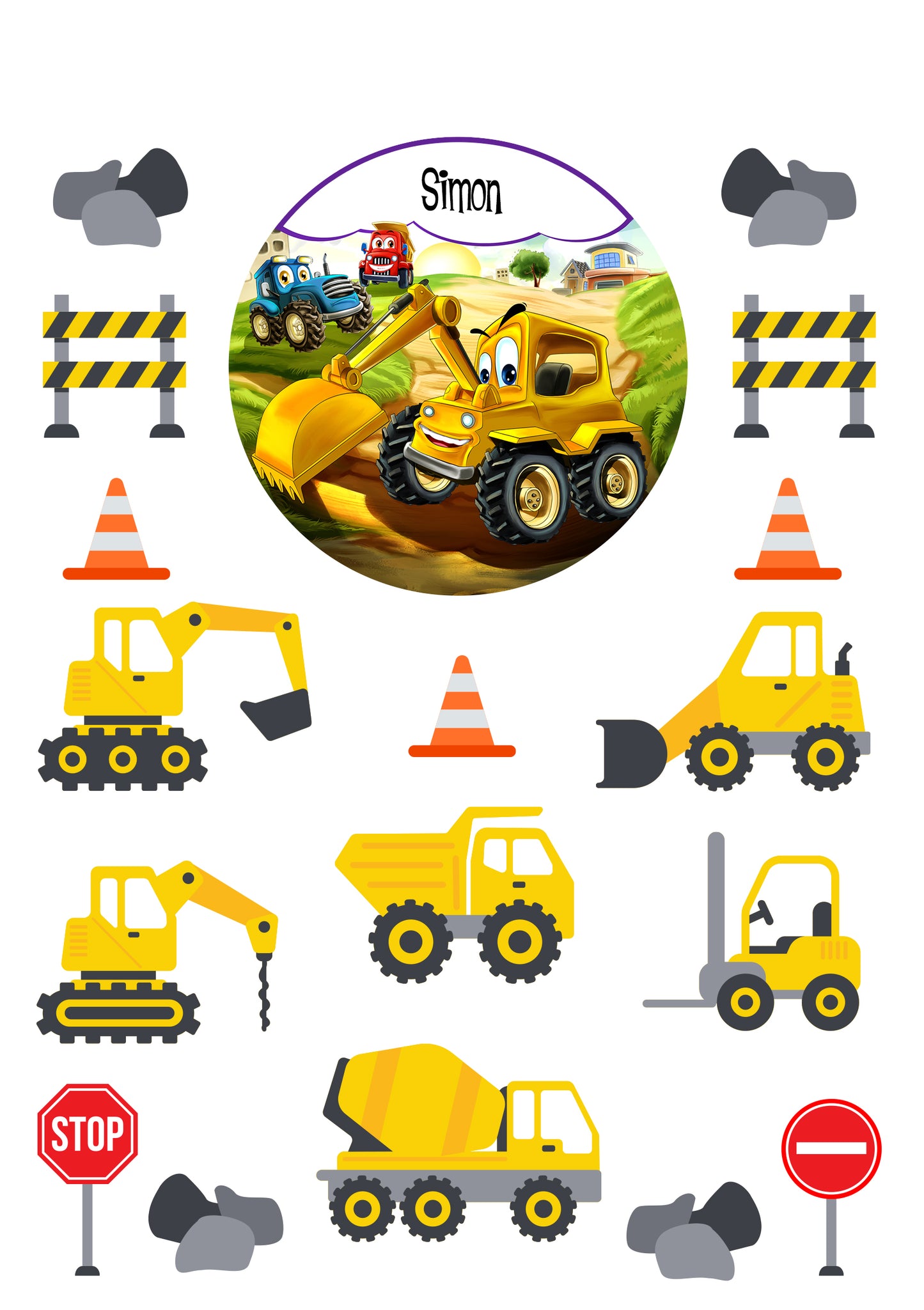 Little Digger Sticker Pack