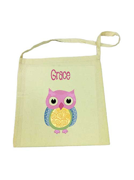 Tote Bag - Pink Owl