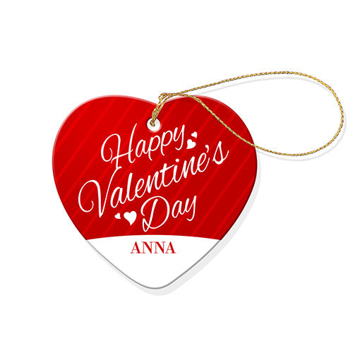 Happy Valentines Heart Decoration