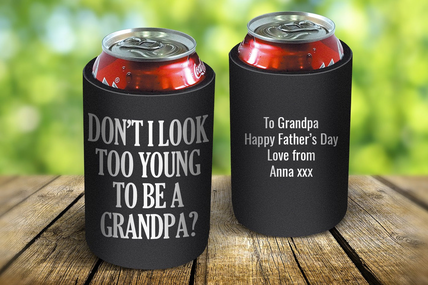 Young Grandpa Stubby Cooler