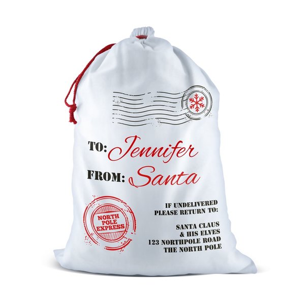 North Pole Santa Sack – BIGW Photos