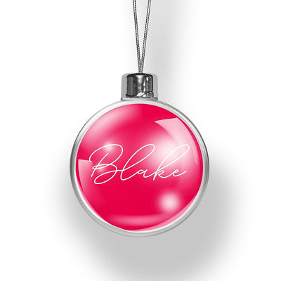 Name Christmas Bauble