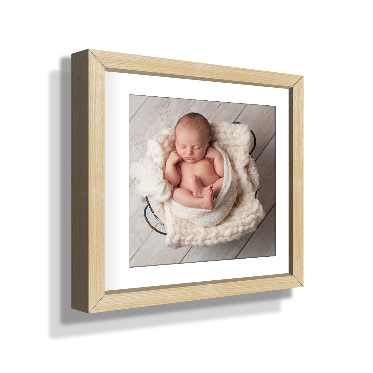 10x10" Framed Print (20x30mm Frame)