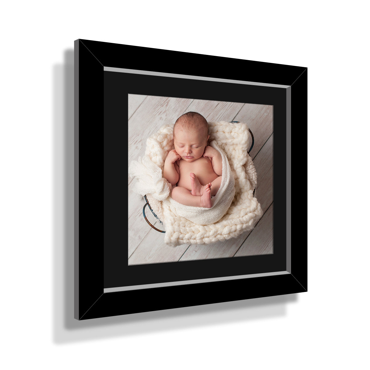 12x12" Framed Print (40x20mm Frame)
