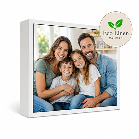 16x24" Framed Eco Linen Canvas Print