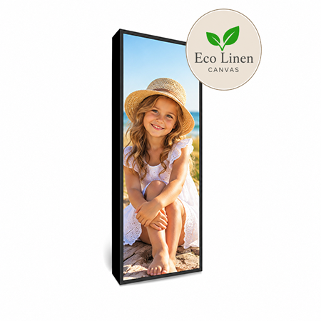 20x60" Framed Eco Linen Canvas Print