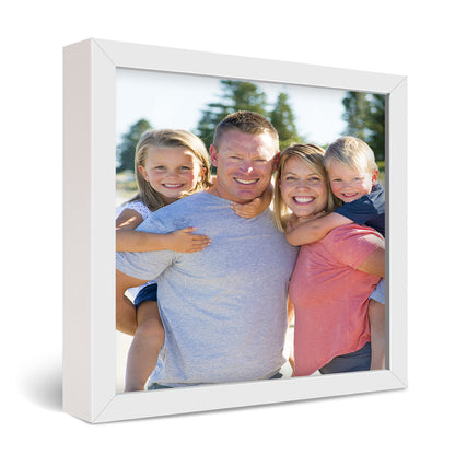 24x24" Framed Metal Print
