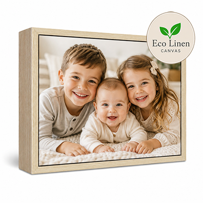 24x36" Framed Eco Linen Canvas Print