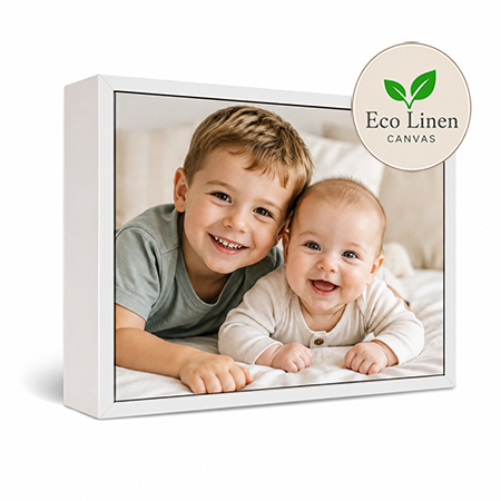 24x36" Framed Eco Linen Canvas Print