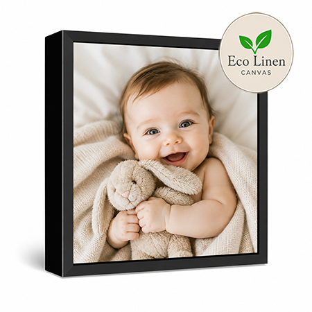 30x30" Framed Eco Linen Canvas Print