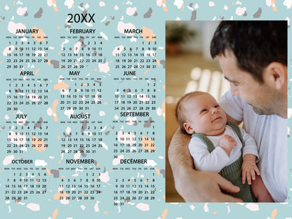 12x18" Sticky Calendar