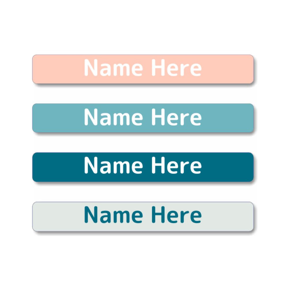 Coral Mini Name Labels 40pk – BIGW Photos