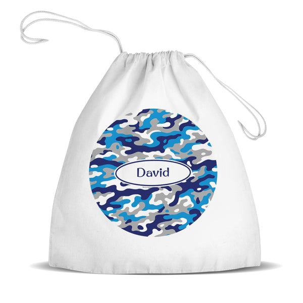 Camo Premium Drawstring Bag