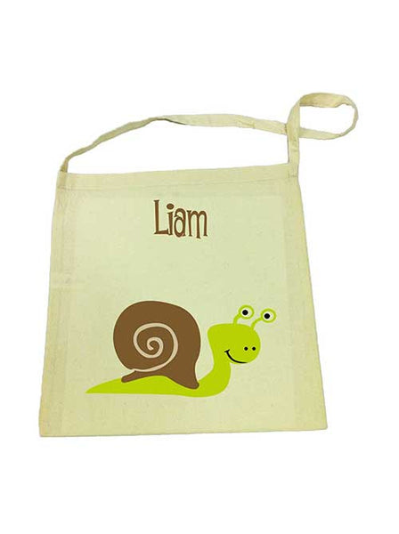 Tote Bag - Green Snail