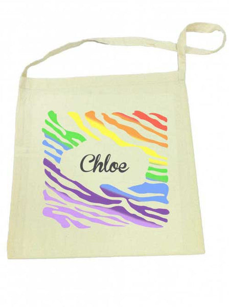 Calico Tote Bag - Rainbow
