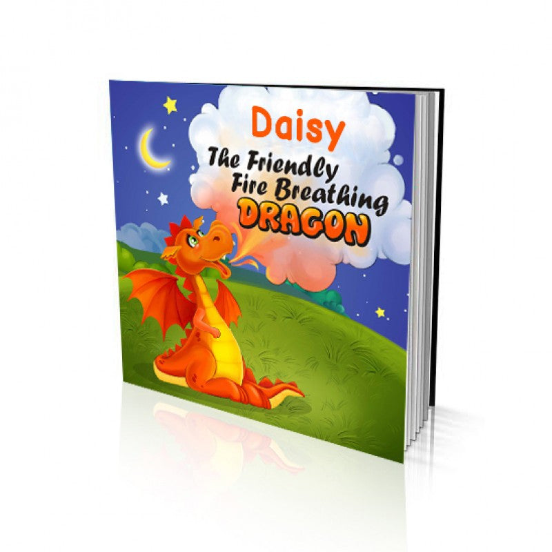 Soft Cover Story Book - The Friendly Fire-breathing Dragon