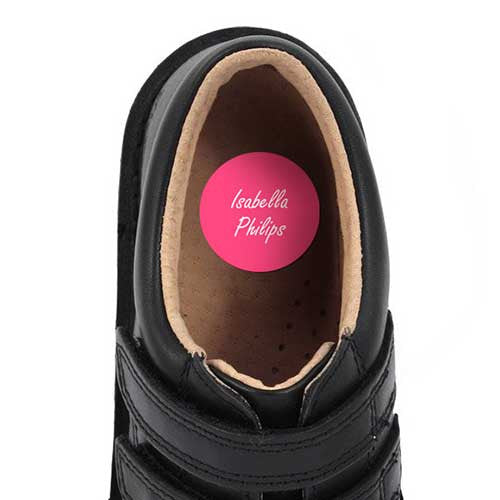 Shoe Dots Pink 18pk