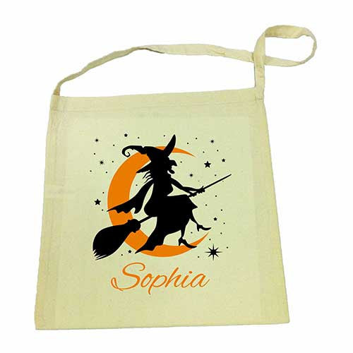 Calico Tote Bag - Witch