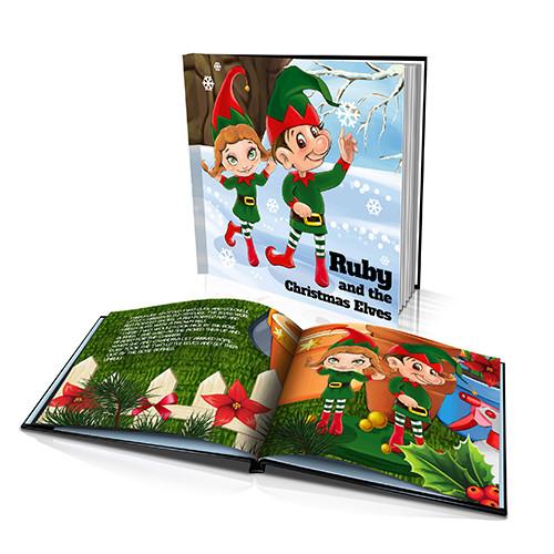 Large Hard Cover Story Book - The Talking Elves