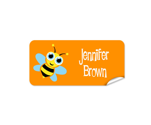 Bee 42pk Labels - Rectangle