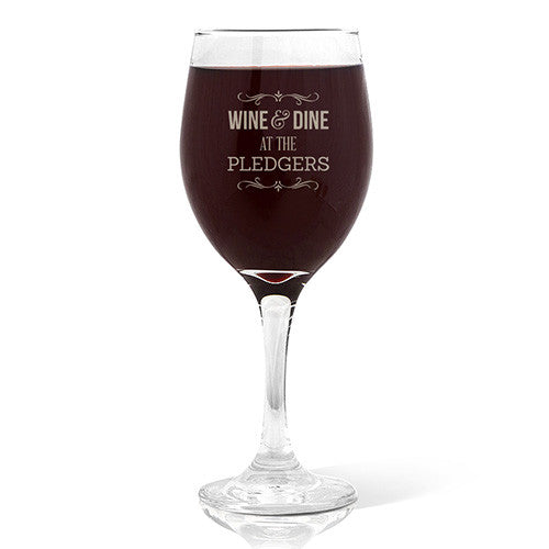 Wine & Dine Design Wine Glass