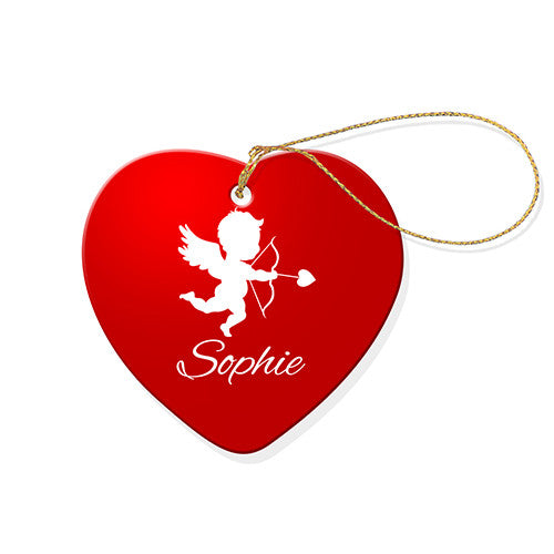 Cupid Heart Decoration