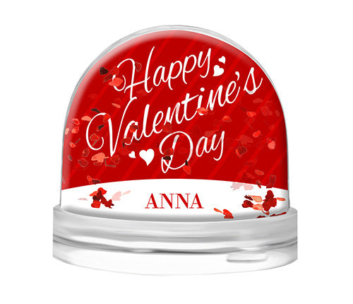 Happy Valentine Heart Globe