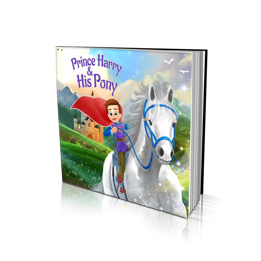 Large Soft Cover Story Book - The Princess/Prince and the Pony