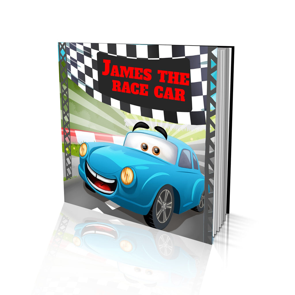 Soft Cover Story Book - The Race Car