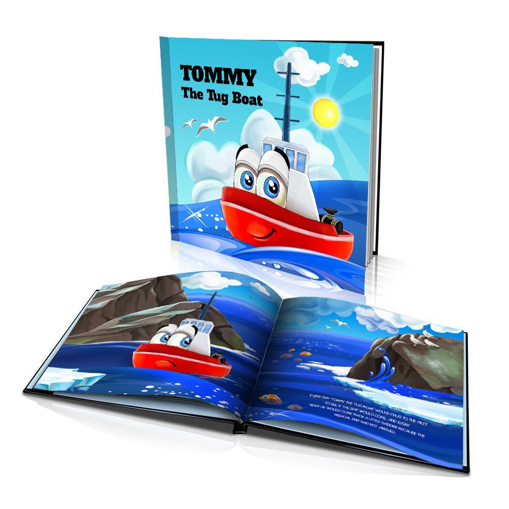 Hard Cover Story Book - The Tug Boat