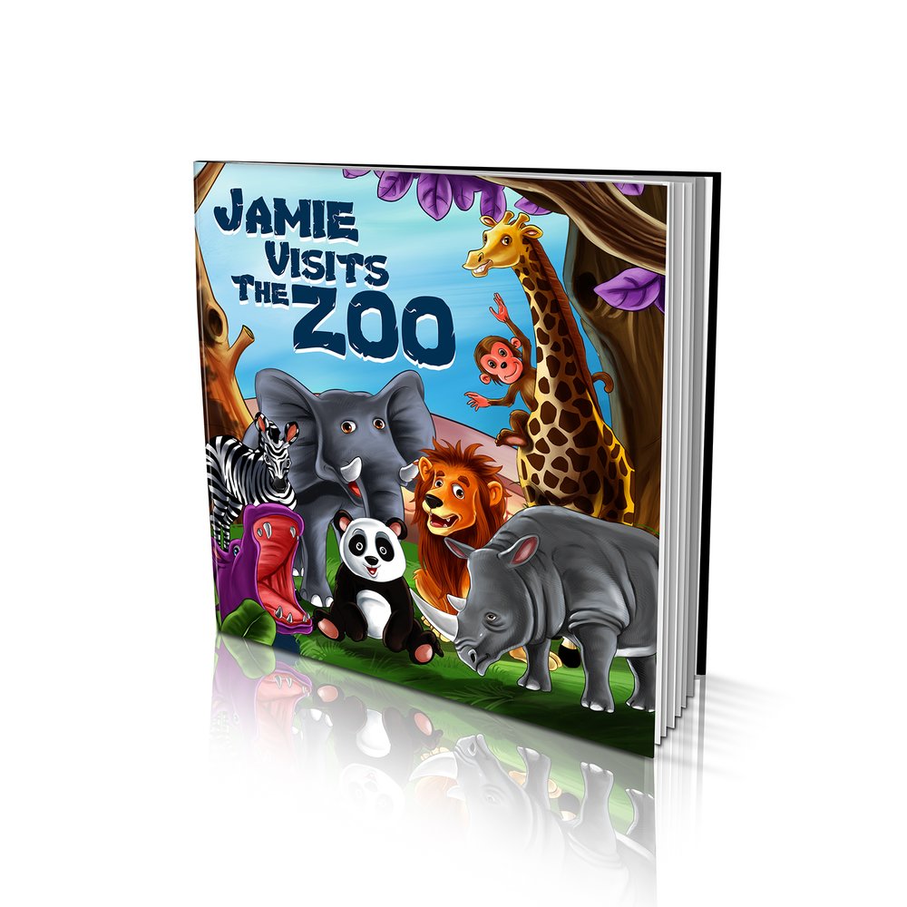 Soft Cover Story Book - Visits the Zoo