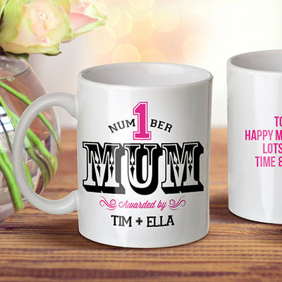 Number 1 Mum Mug