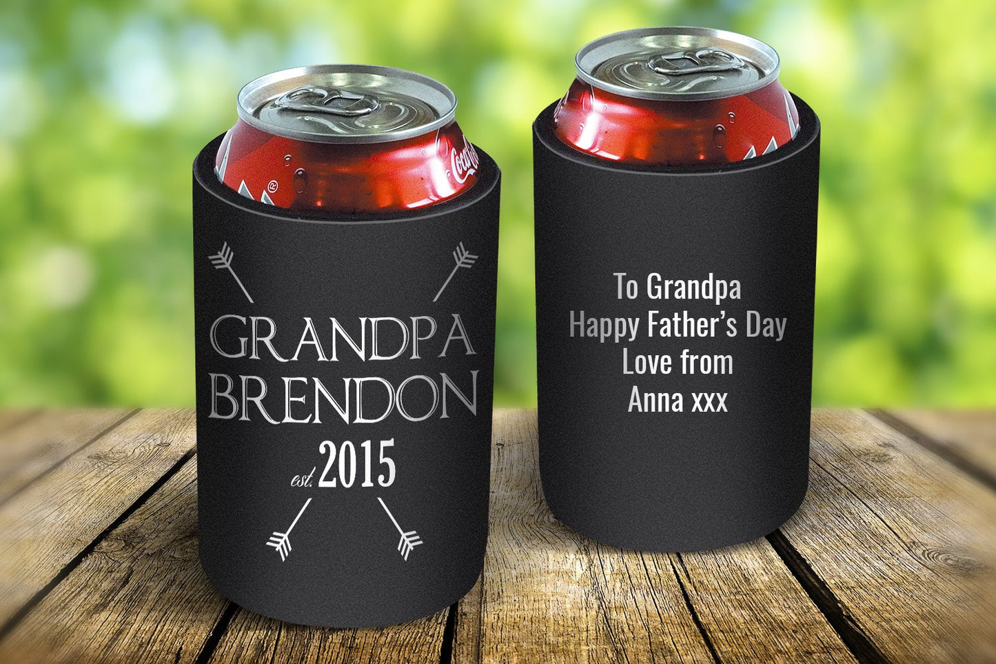 Grandpa Est Stubby Cooler