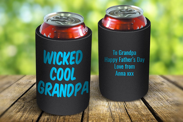 Wicked Cool Grandpa Stubby Cooler