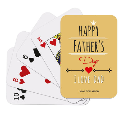 Happy Father's Day Playing Cards (Temporarily Out of Stock)