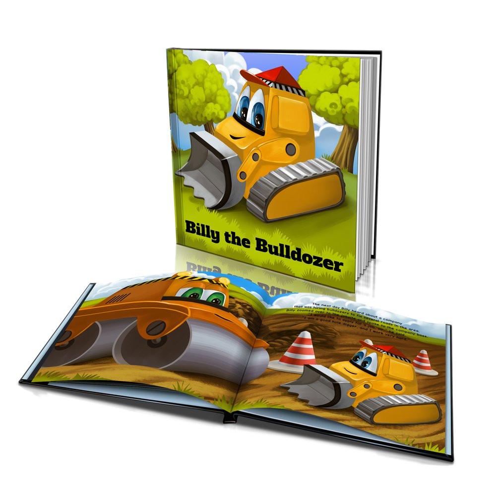 Large Hard Cover Story Book - The Bulldozer