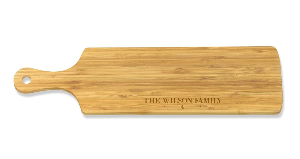 Family Long Bamboo Serving Board