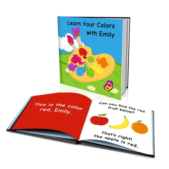 Large Soft Cover Story Book - Learn Your Colours – BIGW Photos