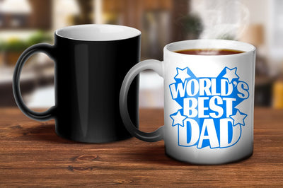 World's Best Dad Magic Mug