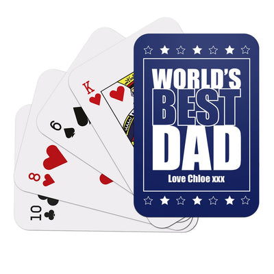 World's Best Dad Playing Cards (Temporarily Out of Stock)
