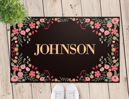 Flower Door Mat