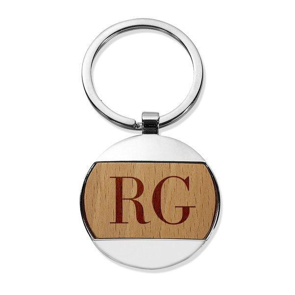 Initials Round Metal Keyring – BIGW Photos