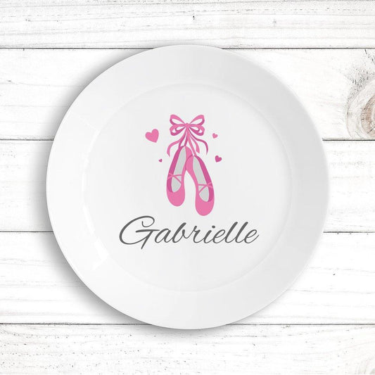 Ballet Shoes Kids Plate