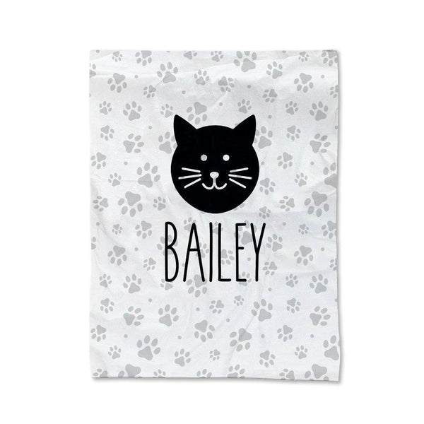 Paw Prints - Cat Pet Blanket - Small