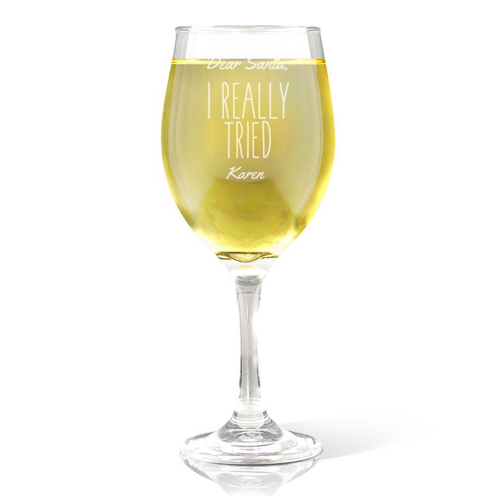 I Tried Wine Glass