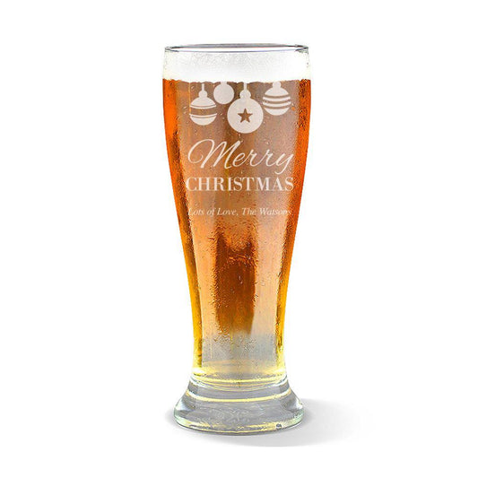 Bauble Premium 285ml Beer Glass