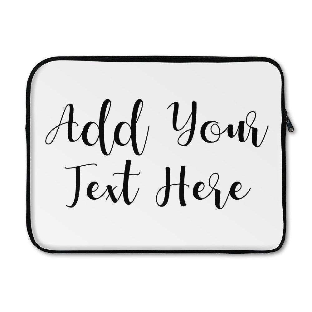 Add Your Own Message Laptop Sleeve - Medium