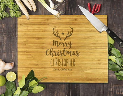 Antler Bamboo Cutting Board 12x16"