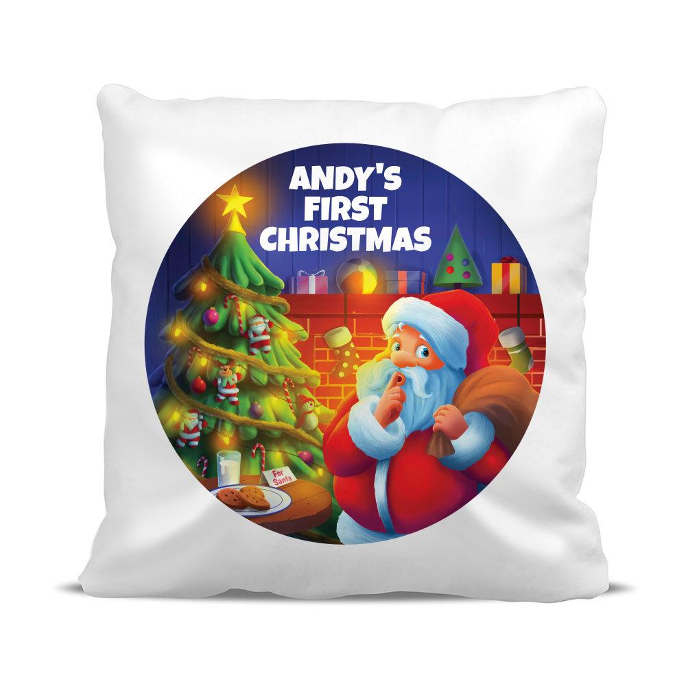 First Christmas Pillow Case
